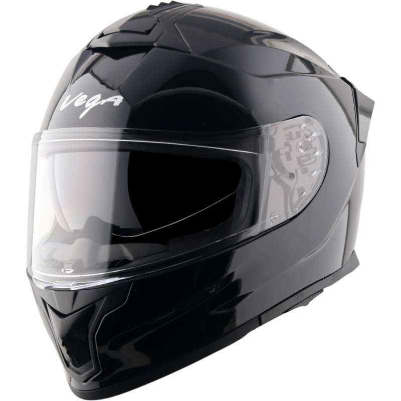 Vega ZAP Black Dual Visor